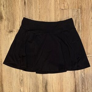 Black Athletic Skort